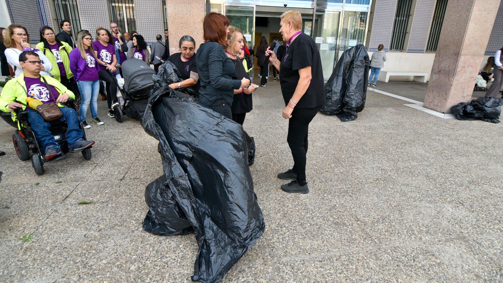 25-N día Internacional contra la Violencia de Genero en Algeciras