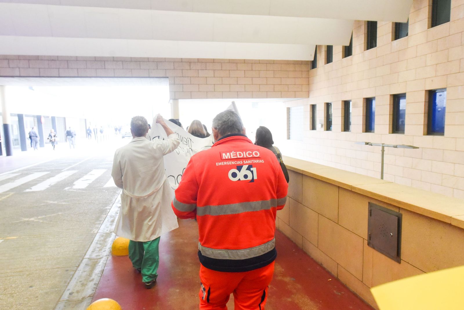 Las imágenes de la marcha de los médicos cordobeses por un estatuto propio y la mejora de sus condiciones laborales