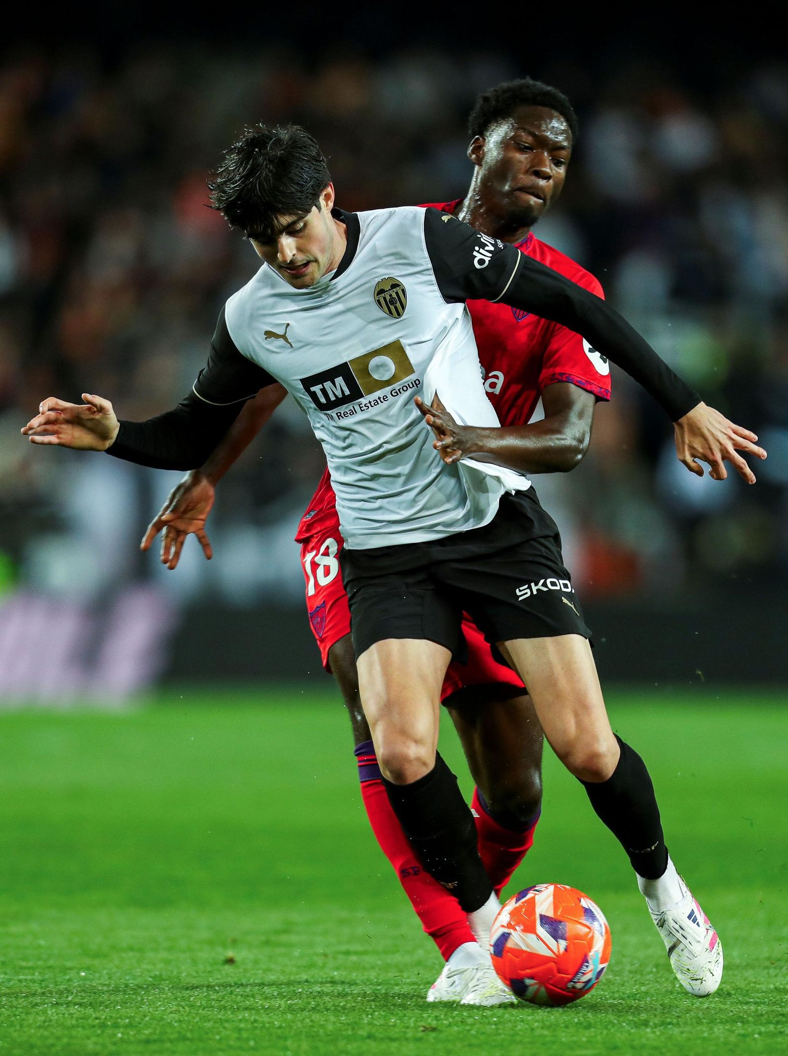 Valencia - Sevilla: las mejores fotos del partido de Liga