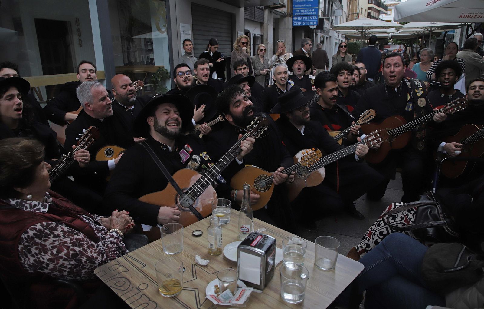 Fotos del carrusel del XII Certamen Internacional de Tunas en Algeciras