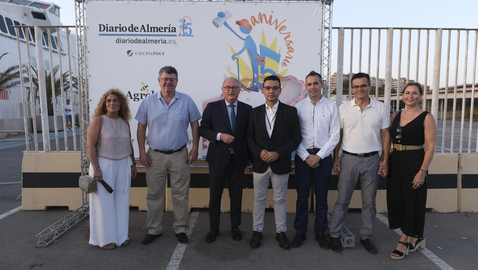 Imágenes de los asistentes a la Gala 15 Aniversario Diario de Almería