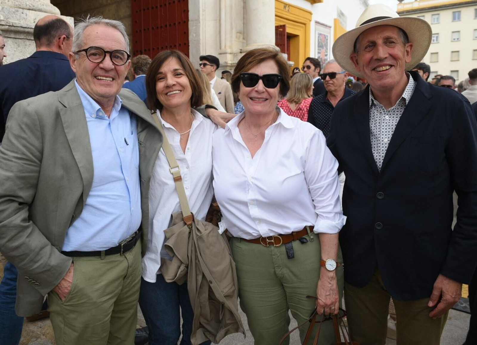 José María Rivera, Luis Calvo, Amalia Archanco y Ana Zambrano