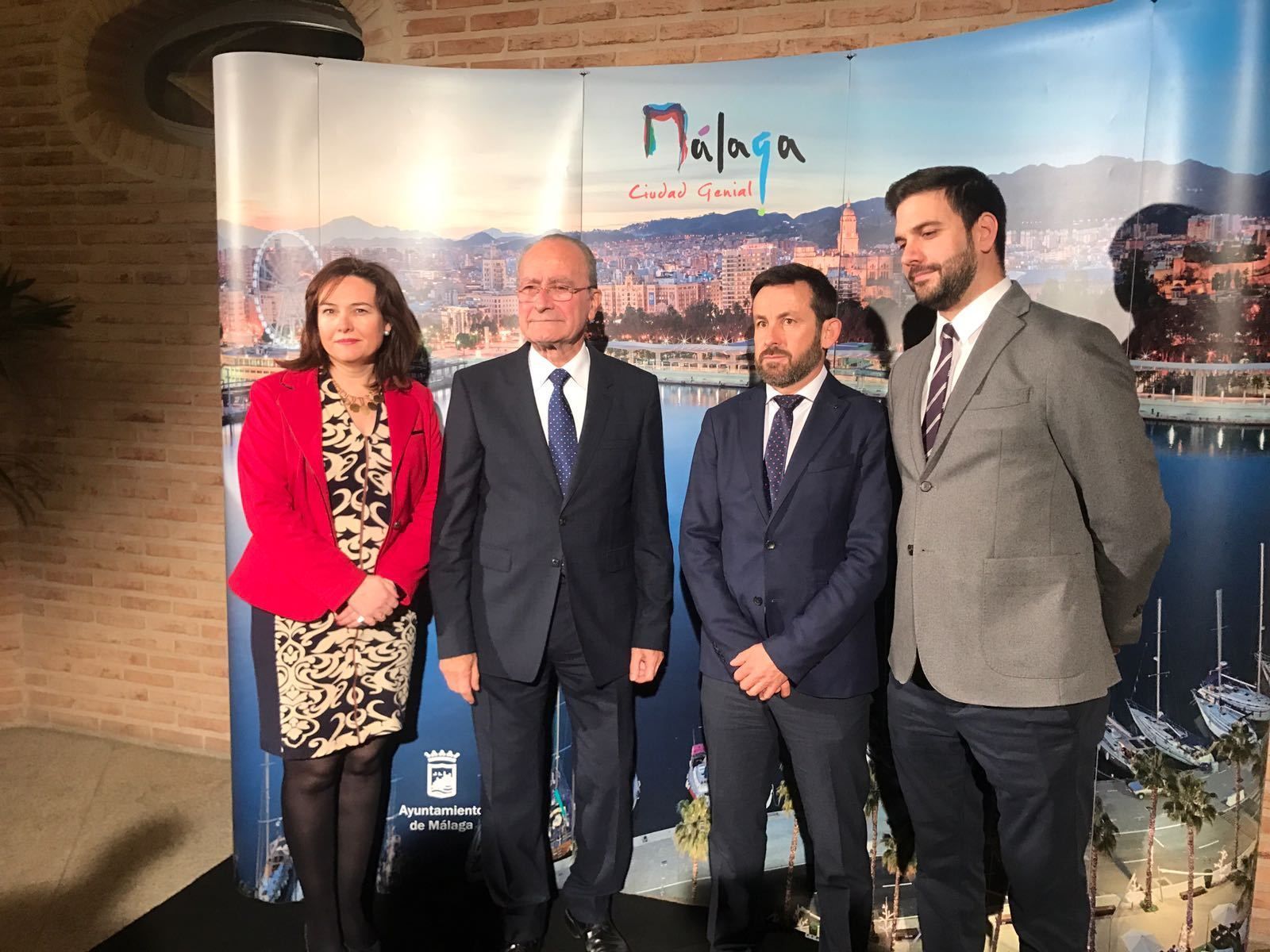 Martín Rojo y De la Torre en el acto celebrado ayer.