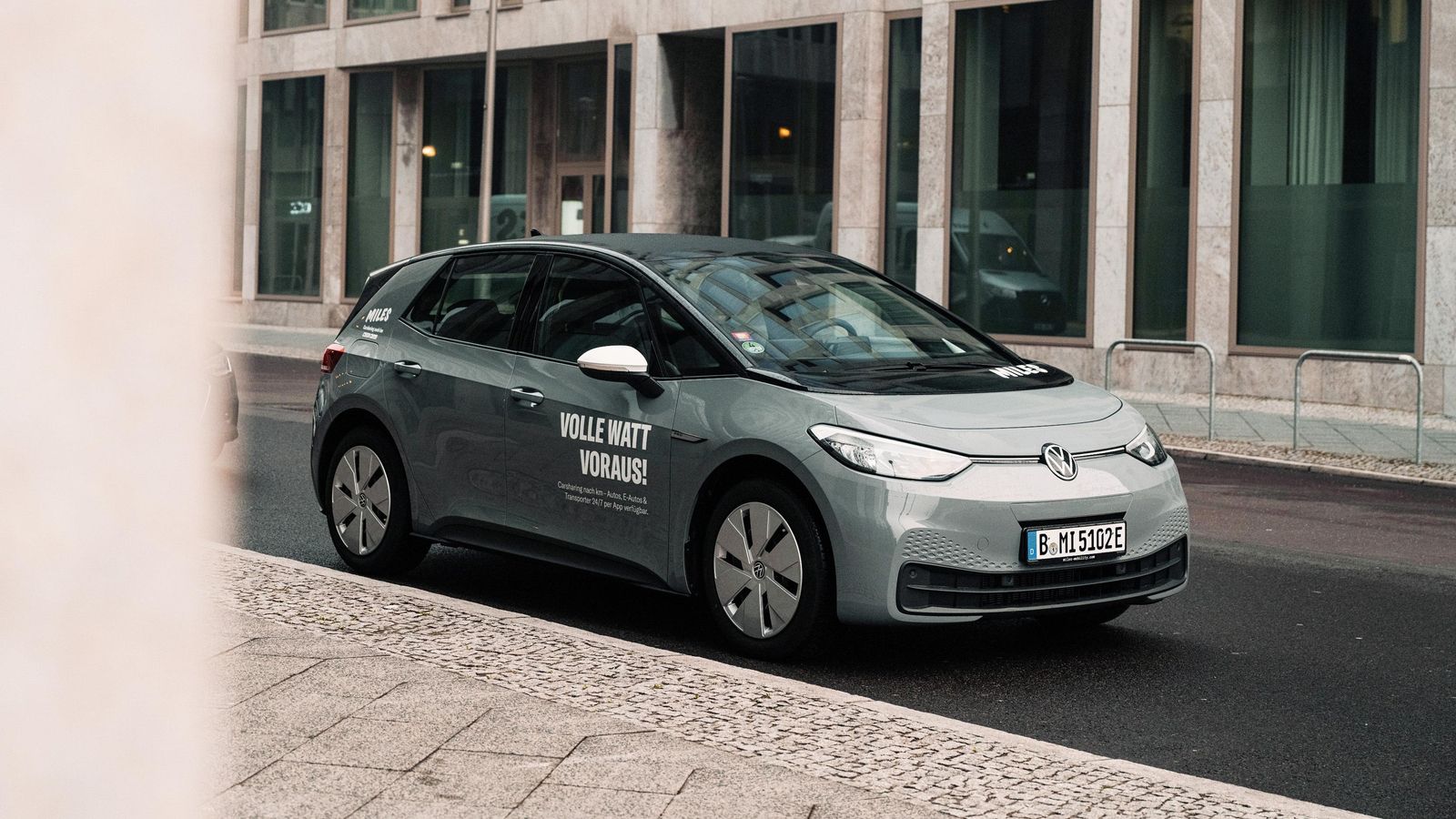 La mayor parte de los vehículos con los que opera Miles, un 70 por ciento, ya son de Volkswagen.