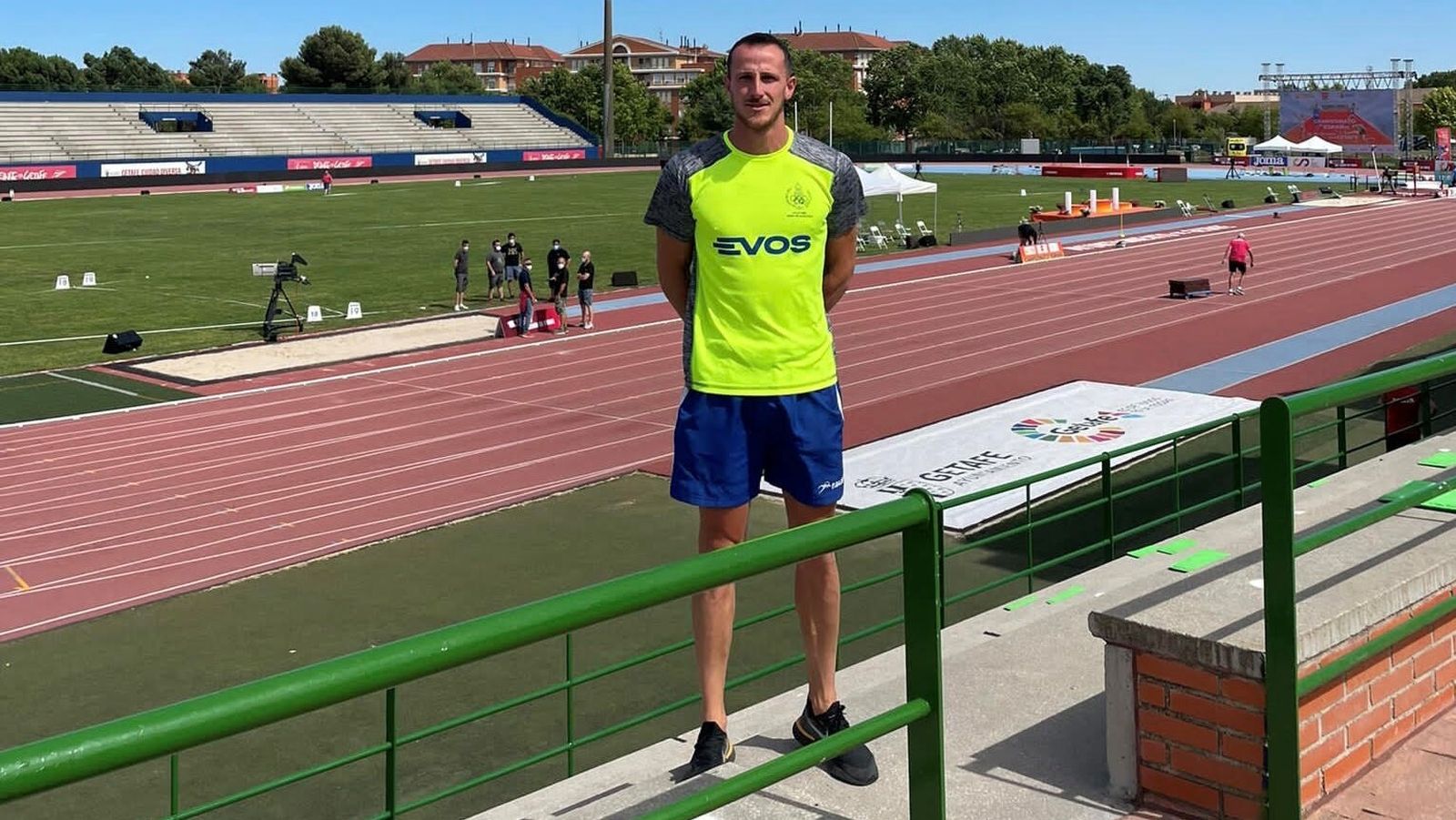 Cándido Gómez, en Getafe.