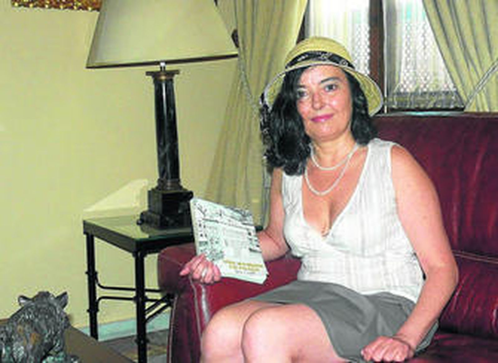 La escritora Rocío Castrillo.