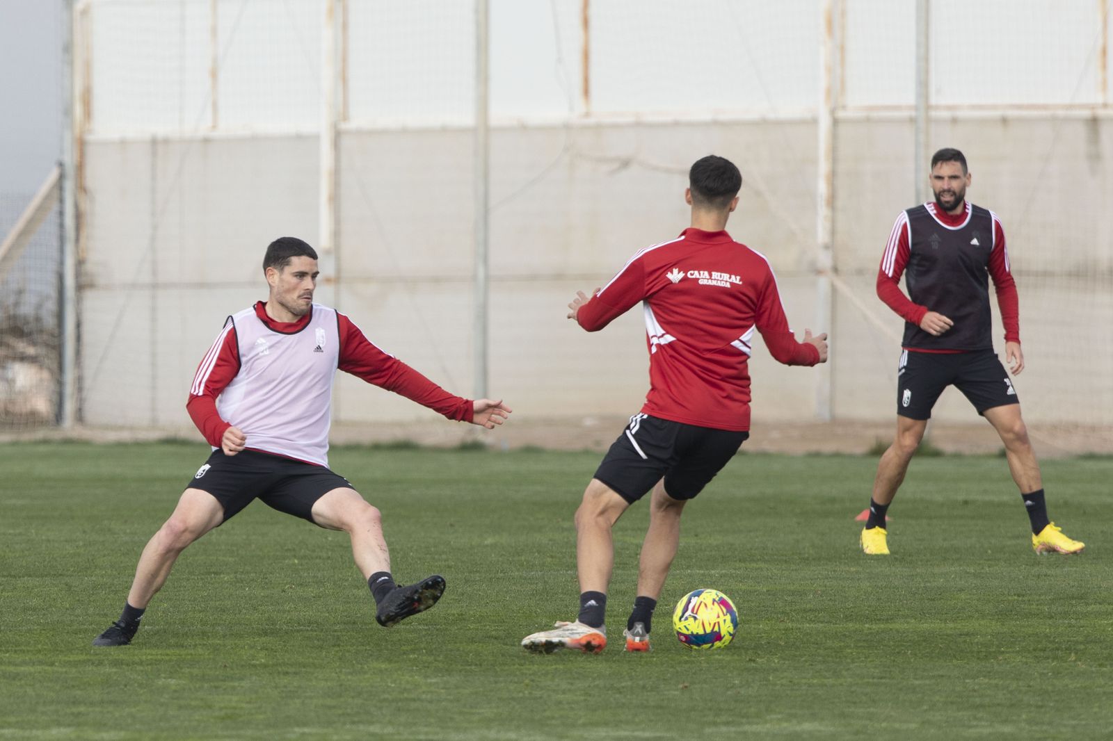 El entrenamiento del Granada CF en imágenes