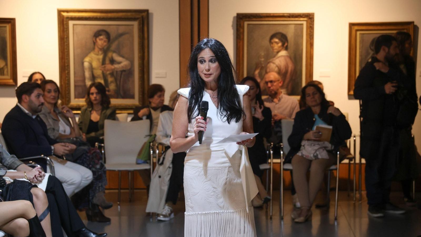 Amalia González Aroca en la presentación del desfile 'Córdoba: Moda con alma'.