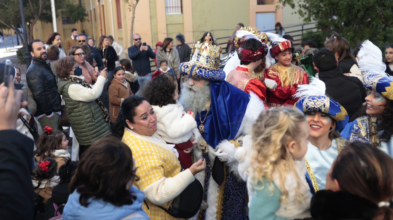 Las fotos de la recepción a los Reyes Magos en el ayuntamiento de La Línea