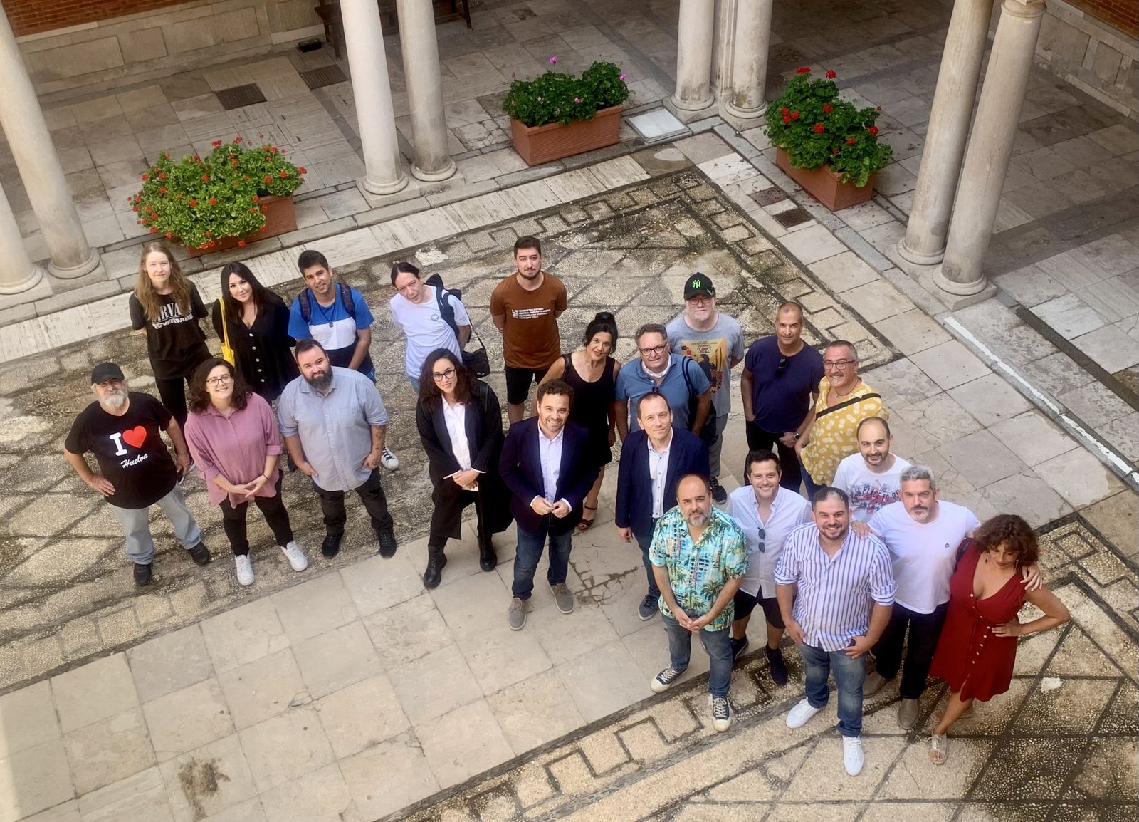 Presentación de la Unión de Profesionales del Cine y del Audiovisual Onubense.