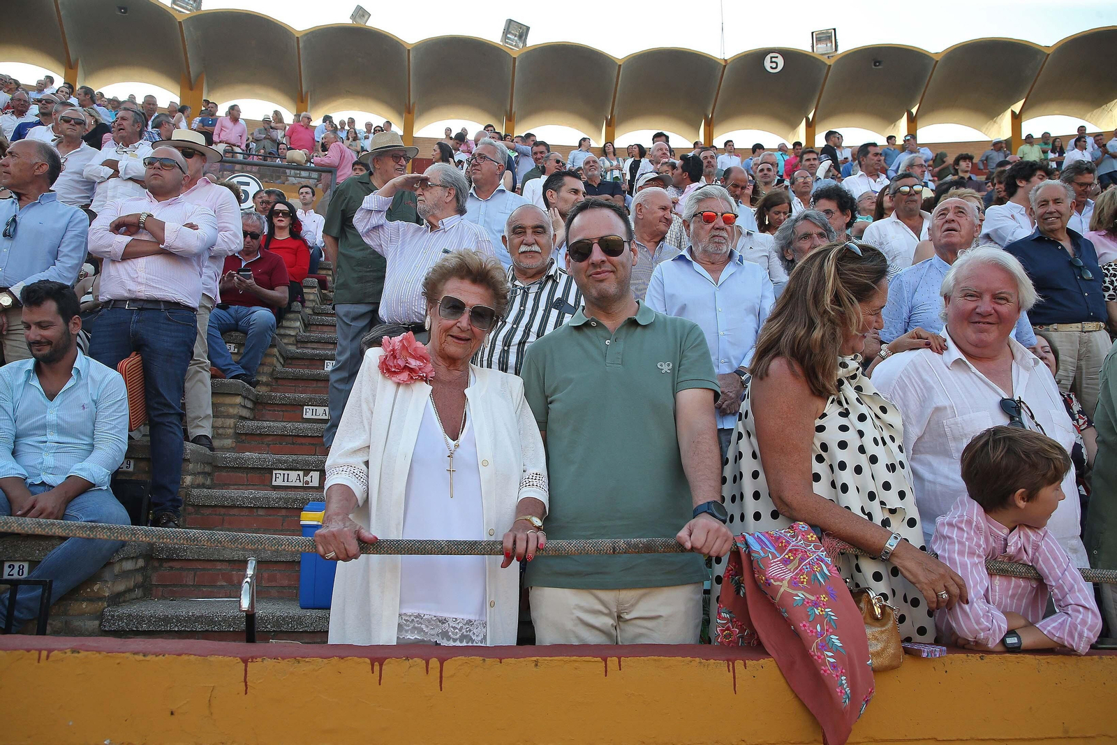 Búscate durante la corrida del viernes  en la plaza de toros Las Palomas