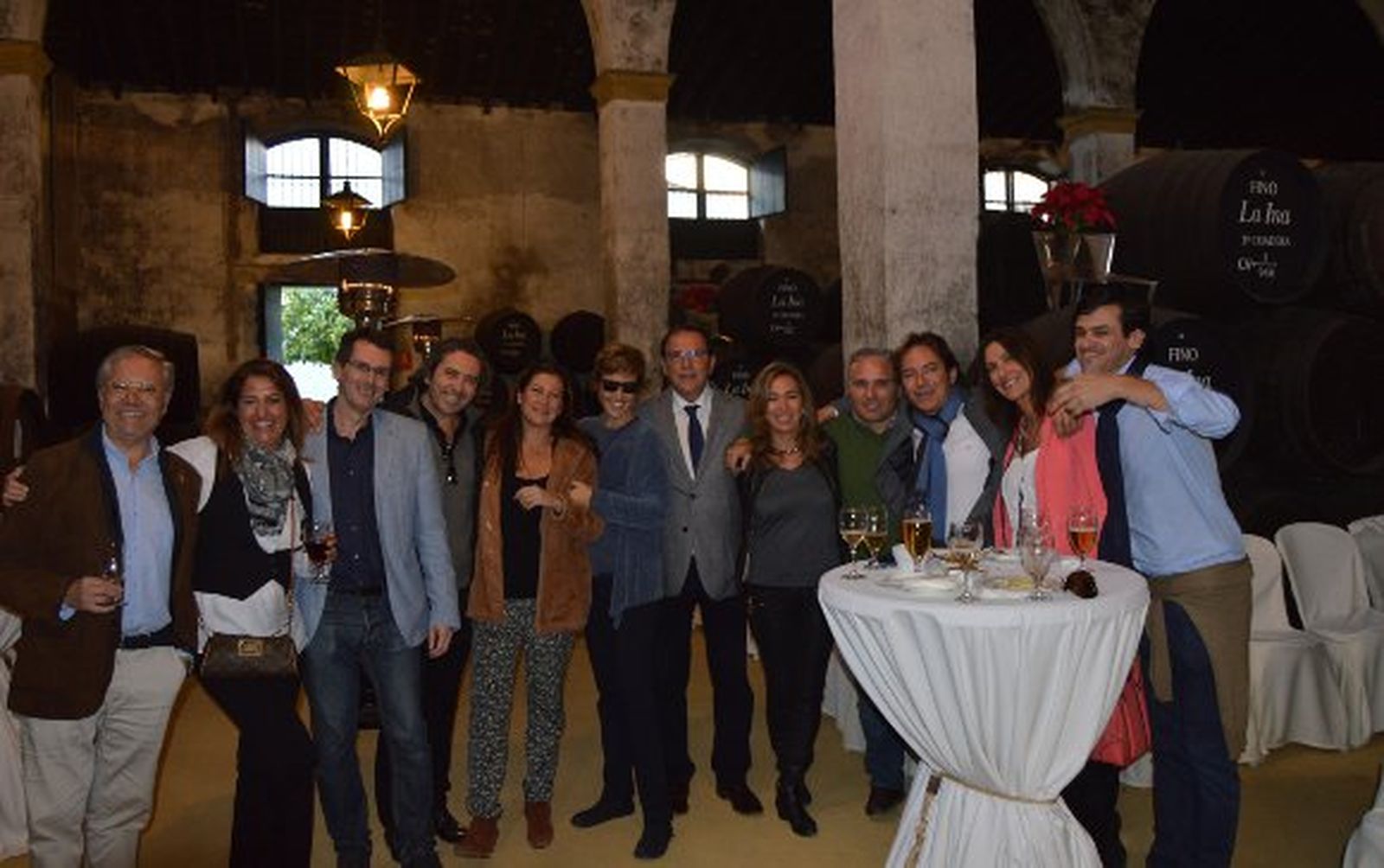 Ramón Bartolomé, Lina Vélez, Tomás Sicre, José Serrano, Sara Baras, Triqui Pereyra,  Luis Núñez, Marisina Aguilera,  Dani Segalerva, José Aguilera, Clemen Almagro y César Sicre.

Foto: Ignacio Casas de Ciria