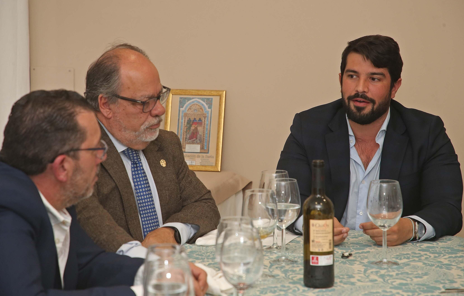 Fotos de la tertulia cofrade de Europa Sur en Algeciras 2023