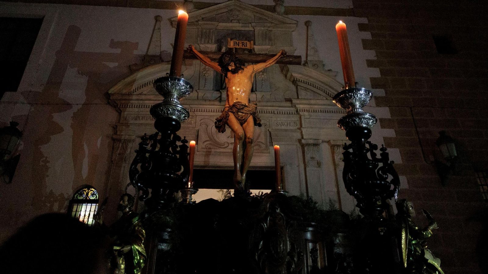 El Cristo de la Buena Muerte, en la Semana Santa de Cádiz