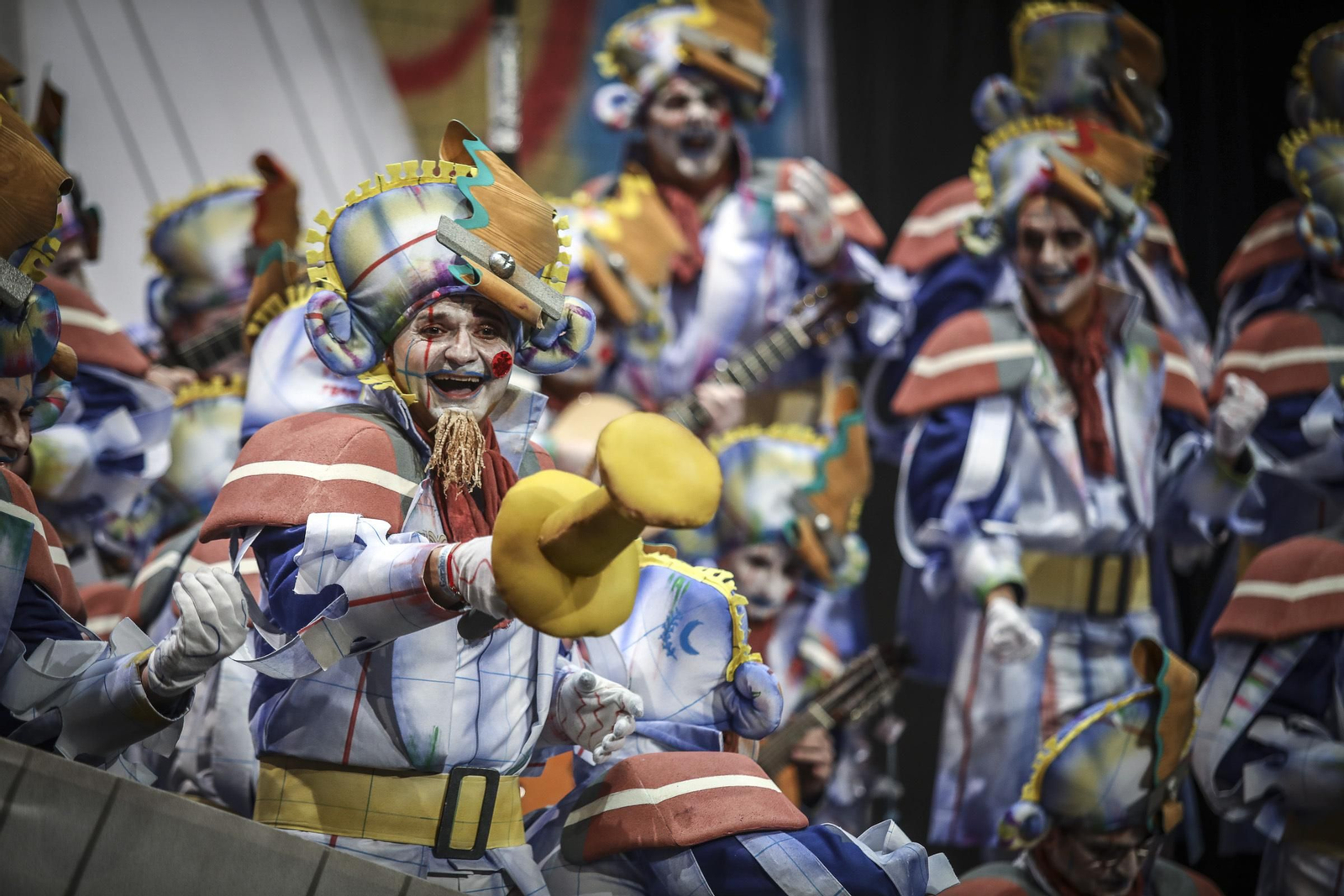 El coro que prepara Rafael María Pastrana fue en 2020 ‘Los garabatos’.