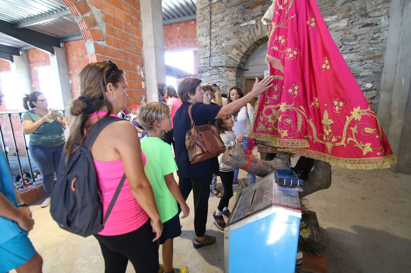 Las imágenes de la Virgen de la Cabeza en Monteagud