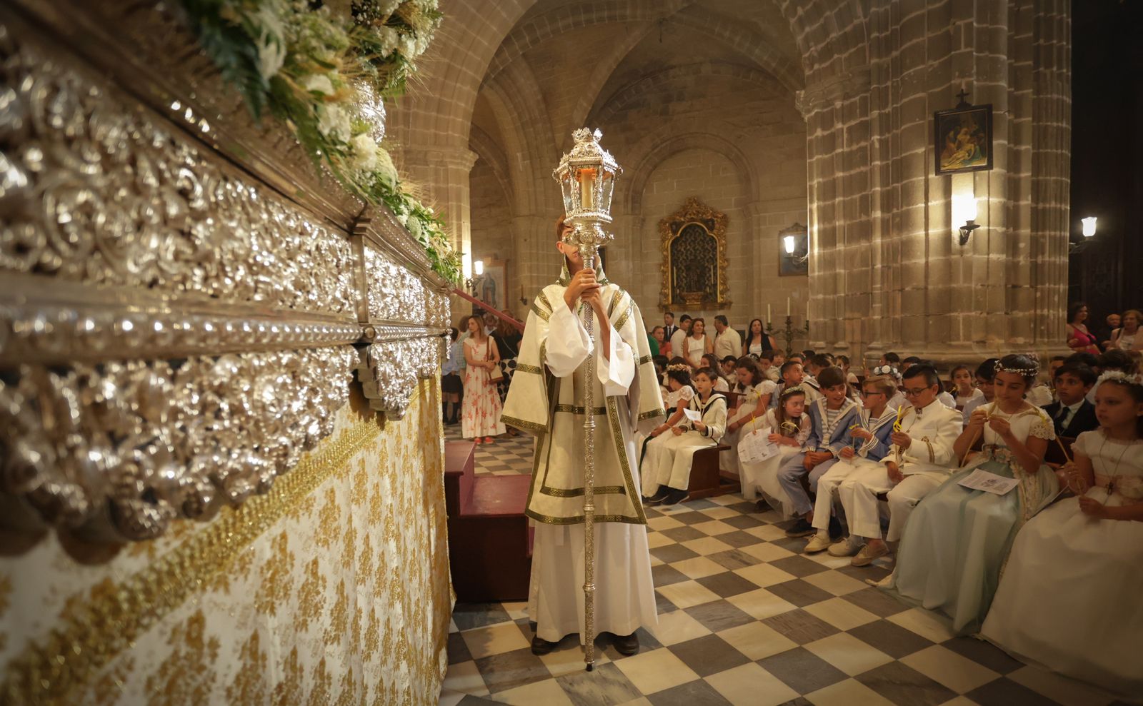 Imágenes de la procesión del Corpus en Jerez