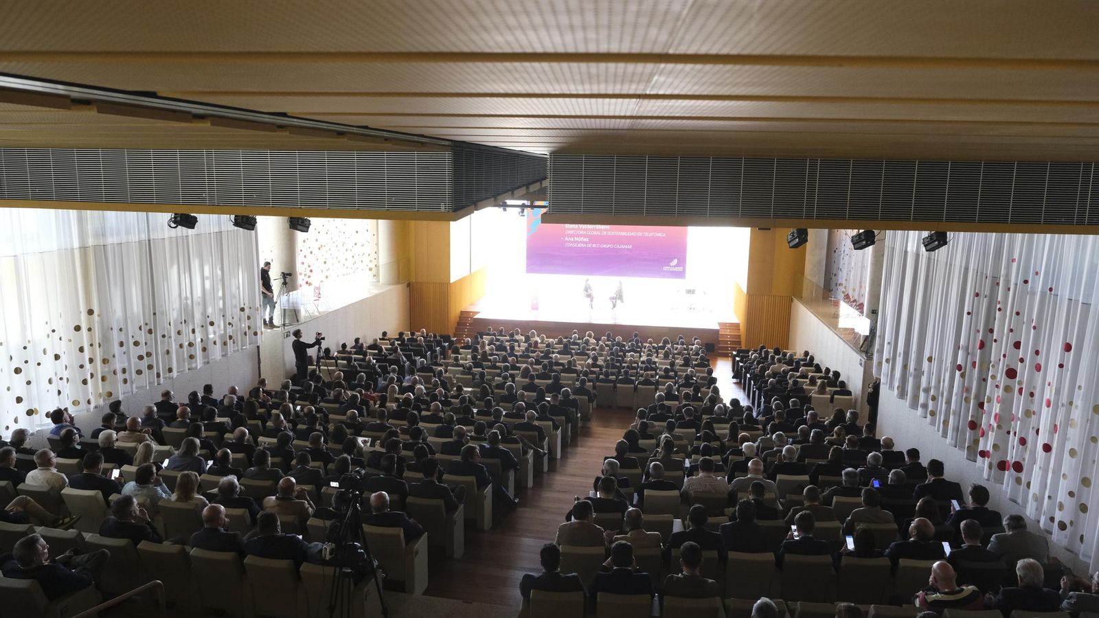 Imágenes del Foro de Sostenibilidad de Cajamar