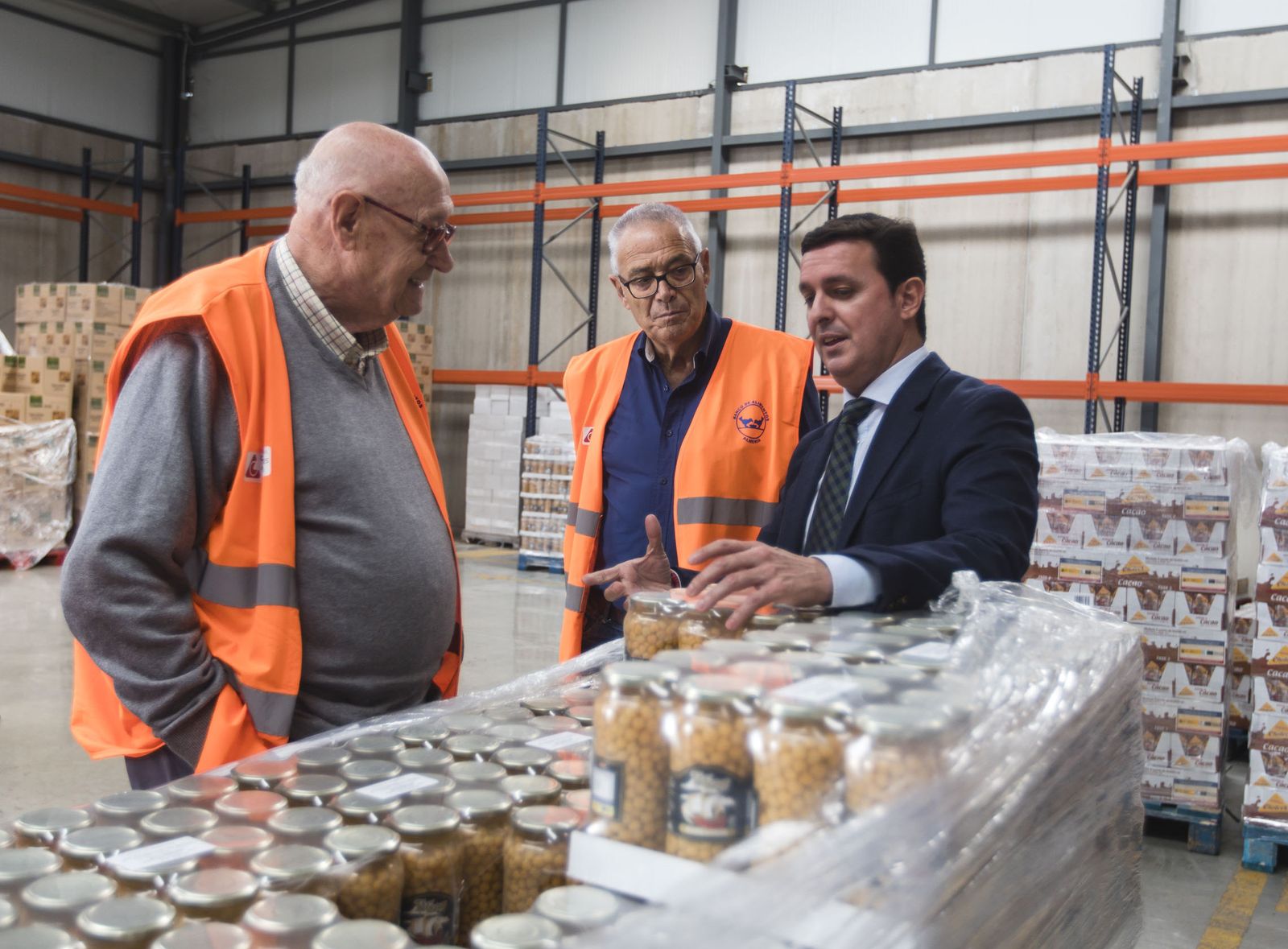 Veinte años de solidaridad del Banco de Alimentos.