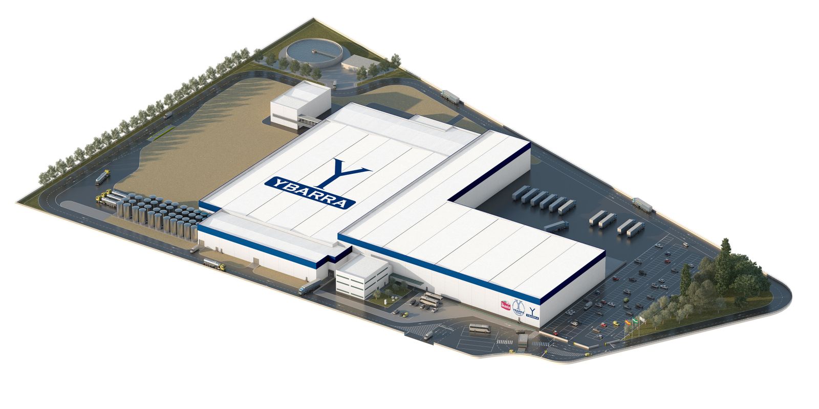 Recreación virtual de la nueva planta.