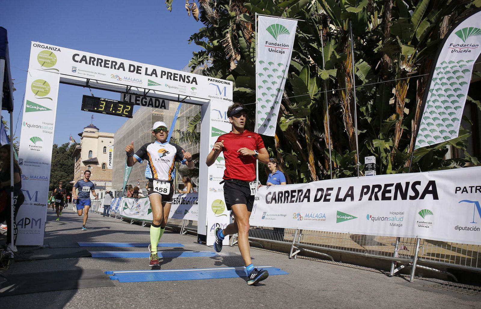 Las mejores fotografías de la Carrera de la Prensa de Málaga de 2019