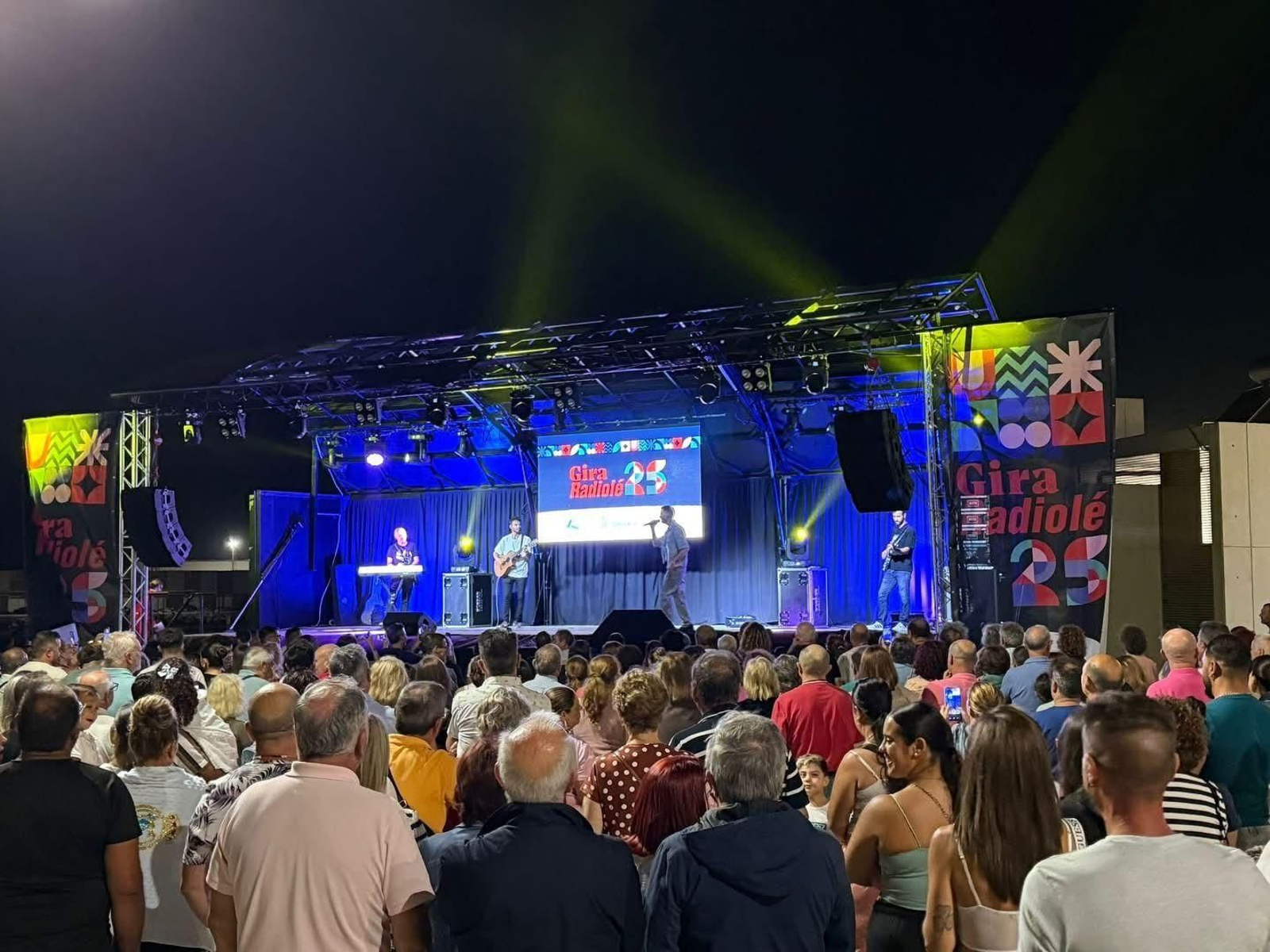 La Gira Radiolé formó parte de las actividades de 'preferia'.