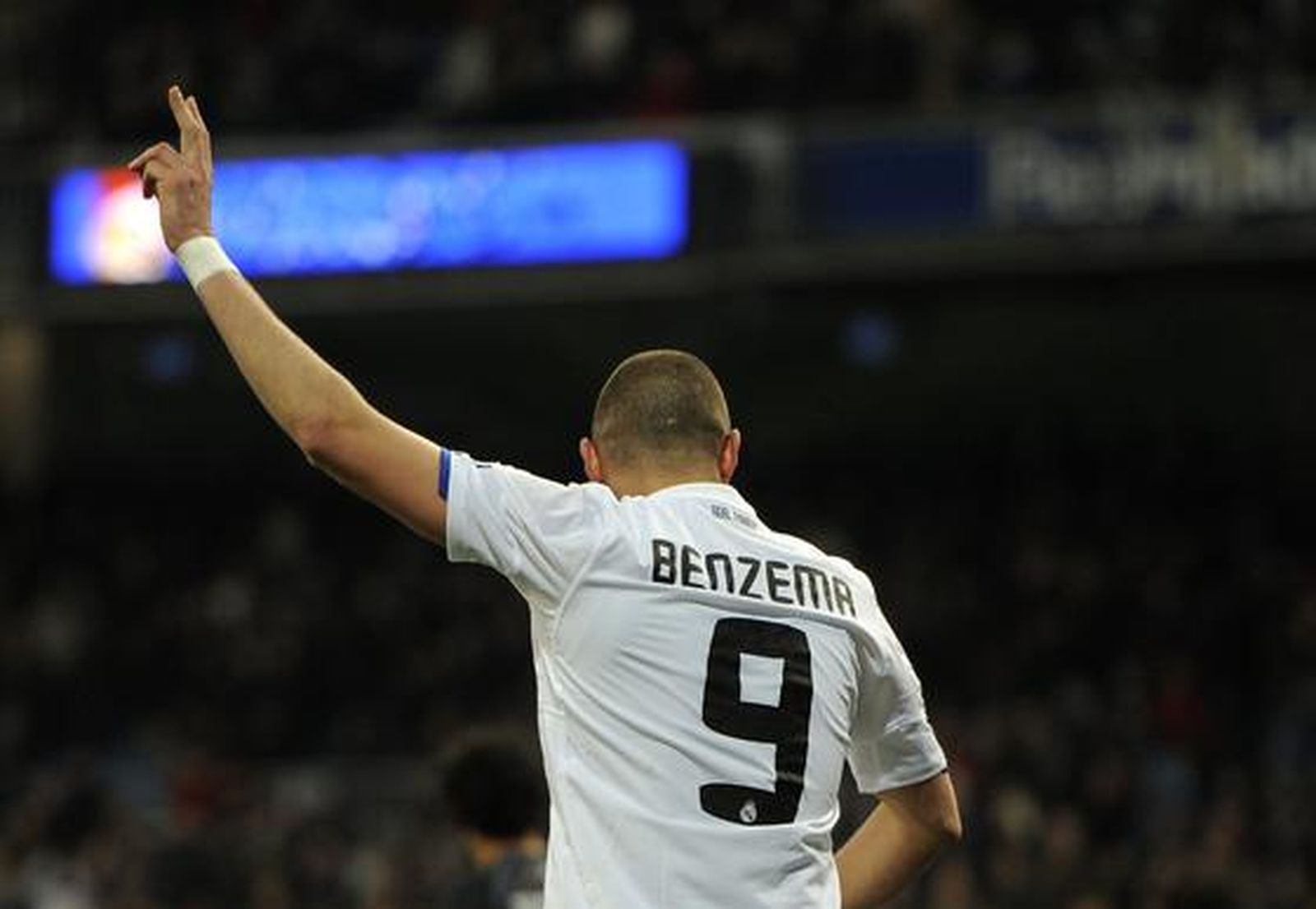 El Málaga sale goleado ante el Madrid en la vuelta de Pellegrini al Bernabéu. / EFE