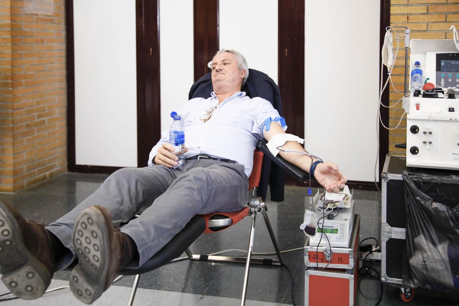 La colecta de sangre y plasma en la Universidad de Almería, en imágenes