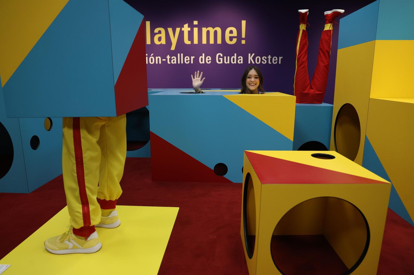 'It's Playtime!', la nueva exposición-taller de la artista neerlandesa Guda Koster