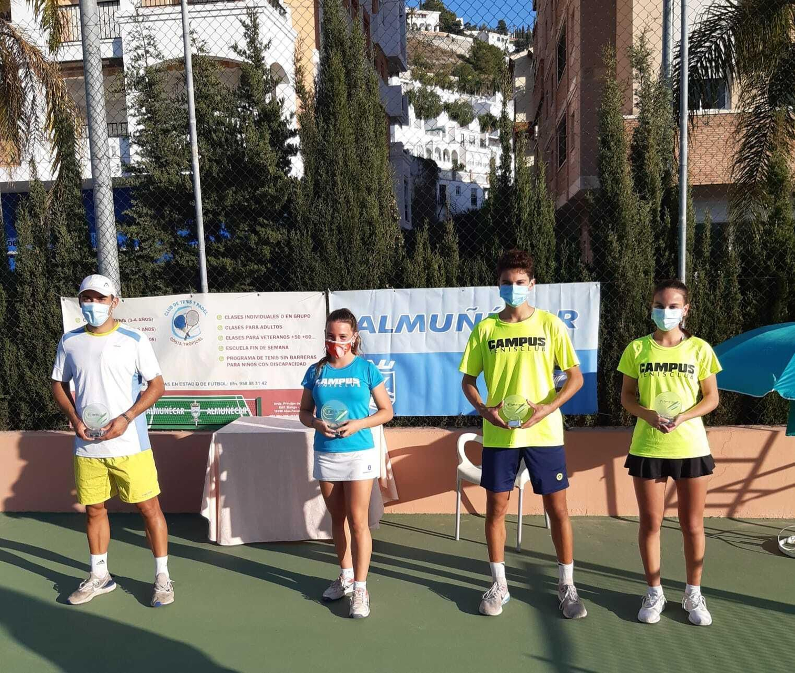 Javier Molino y Laura Martín, campeones absolutos de Granada