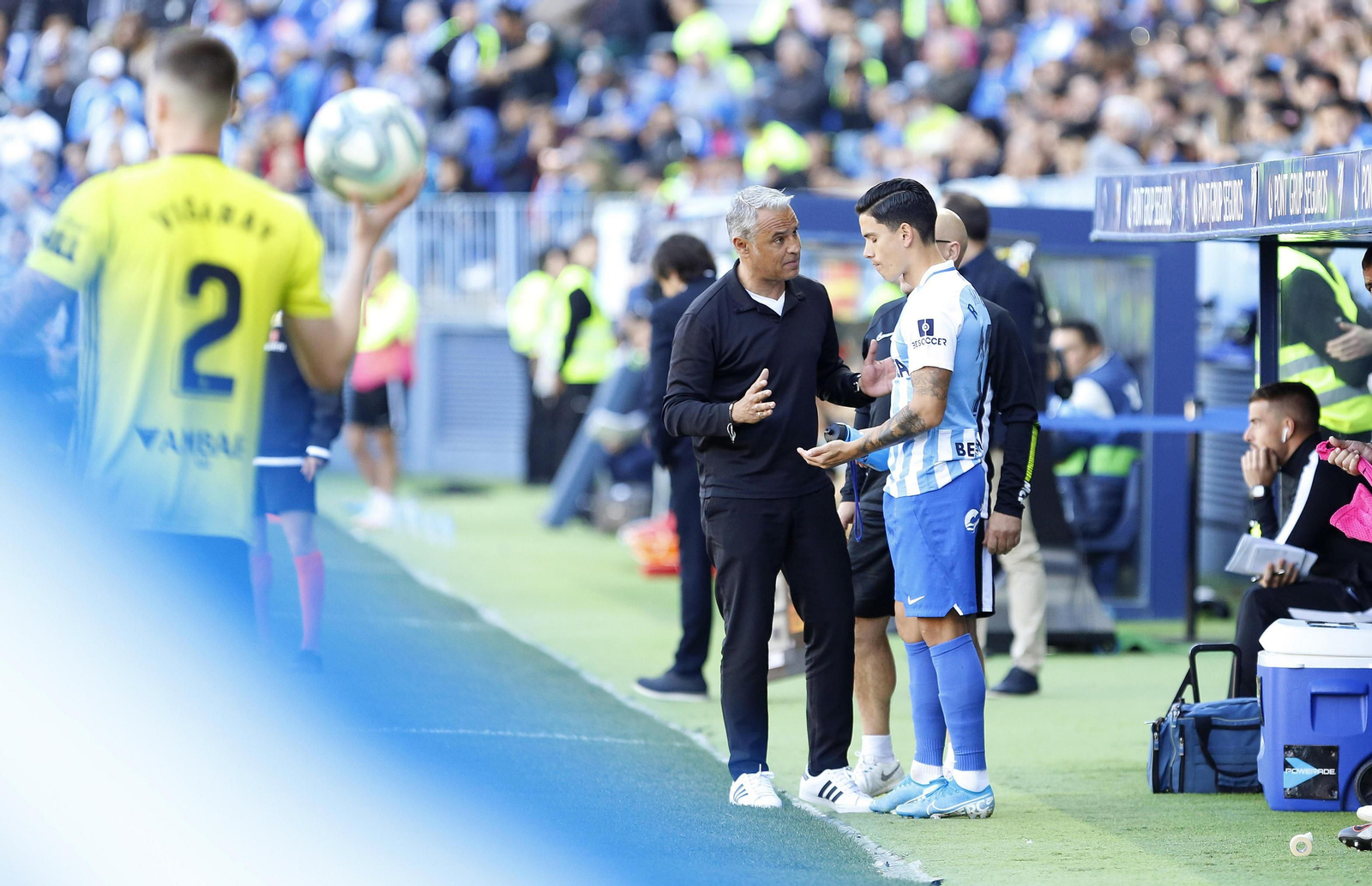 Las fotos de Sergio Pellicer en el Málaga