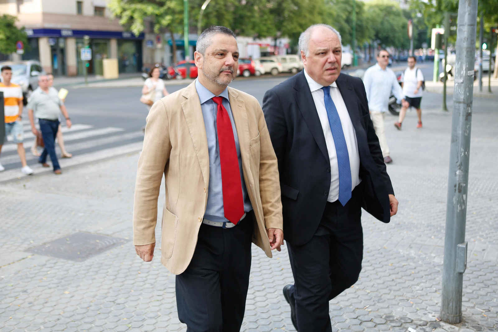 Imágenes de la lectura del fallo del caso Mercasevilla