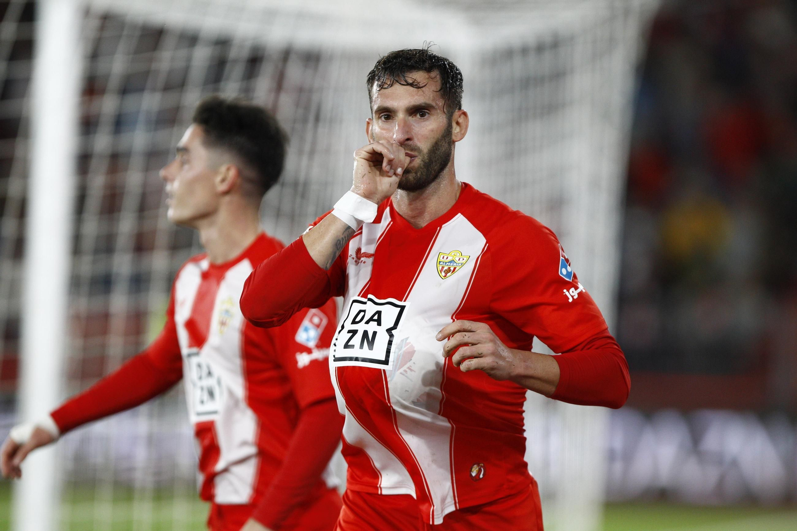 El partido U.D. Almería-Deportivo de La Coruña, en imágenes