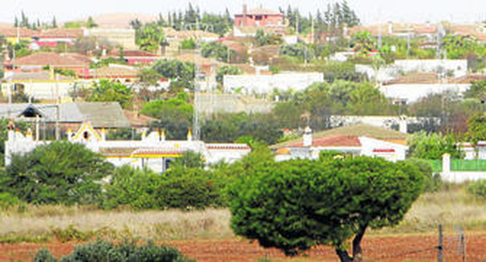 Vista de una zona del extrarradio de la ciudad.