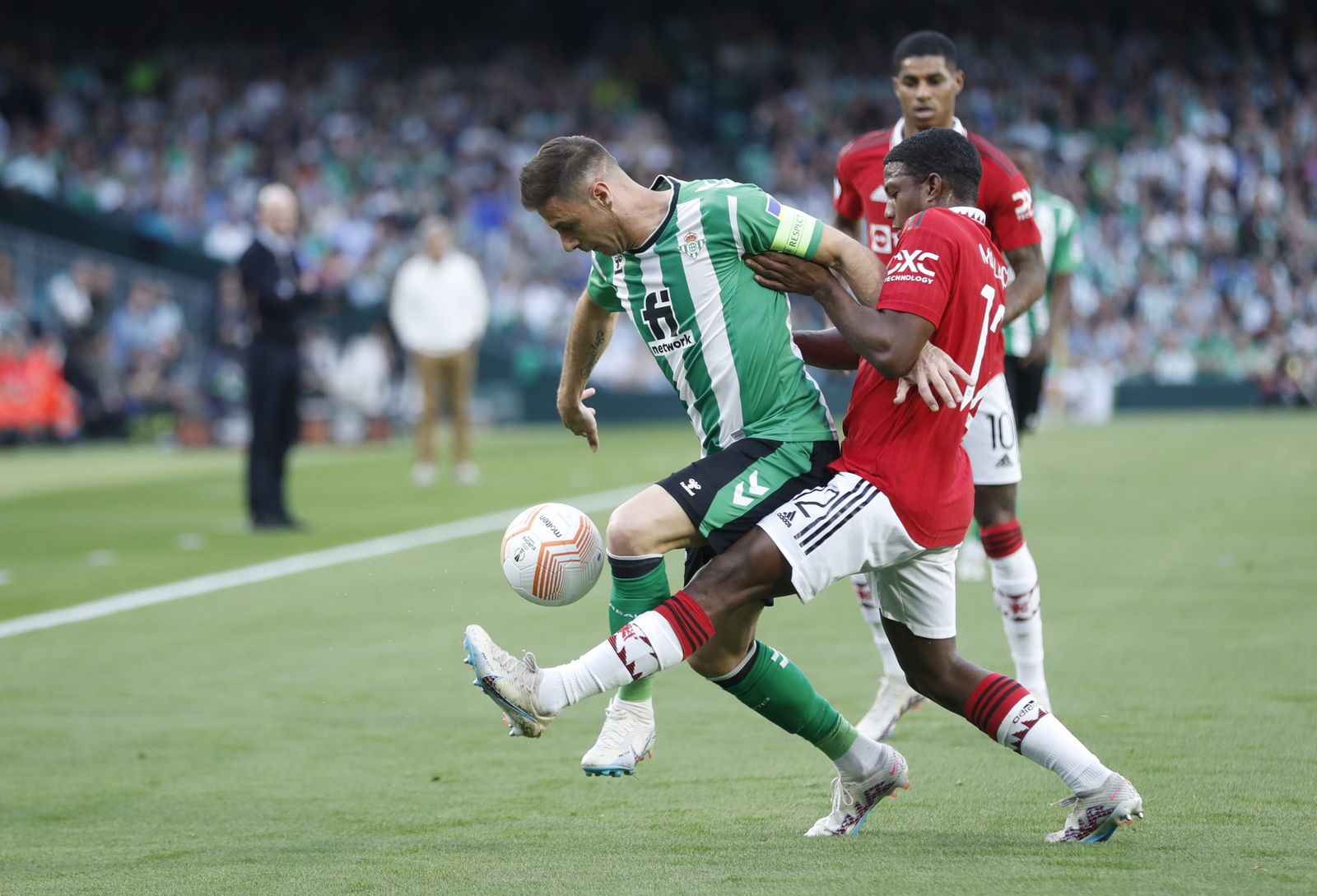 Las imágenes del Betis-Manchester