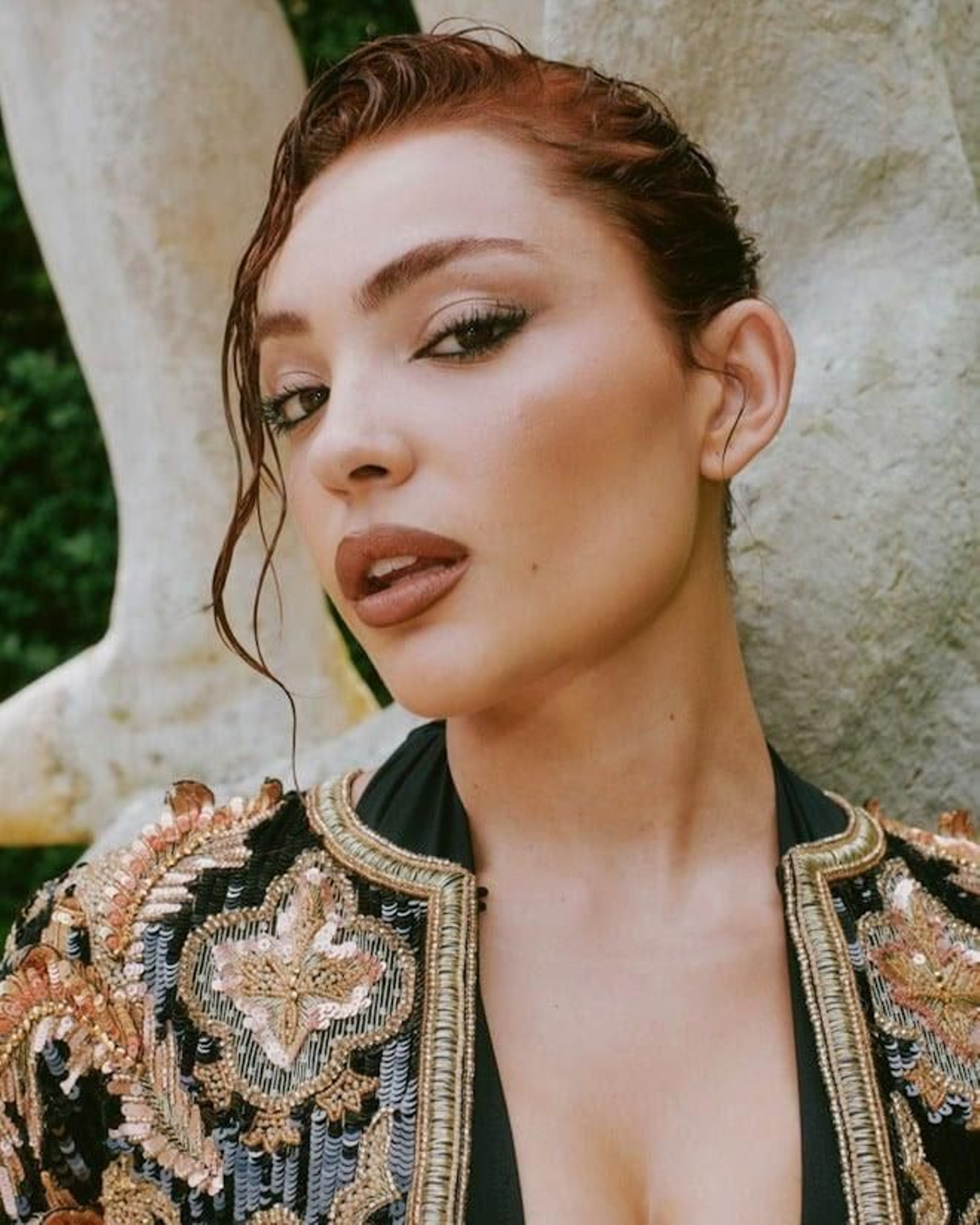 La granadina durante el evento de Valentino Beauty