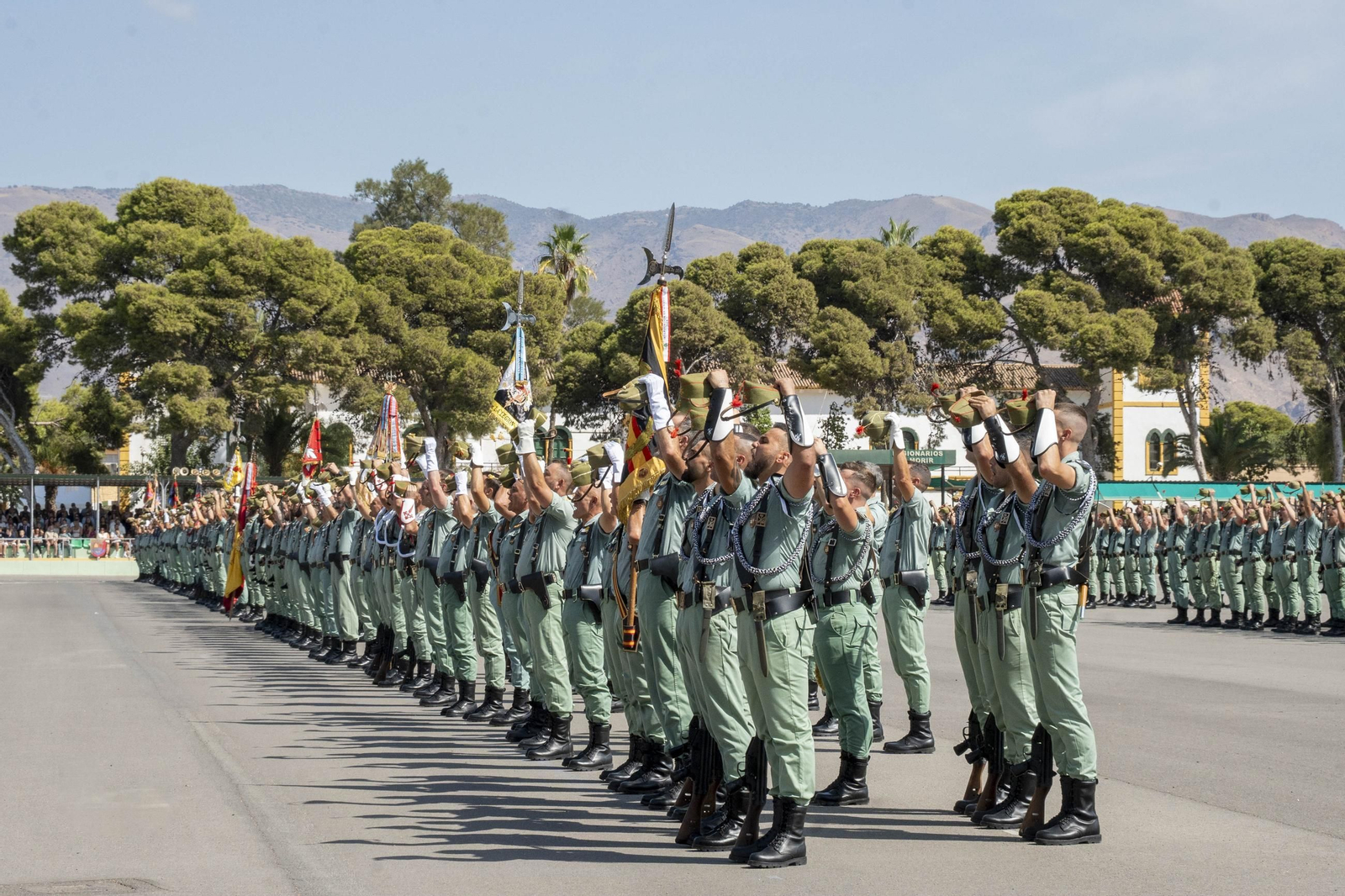 El CV (105) aniversario fundacional de la Legión