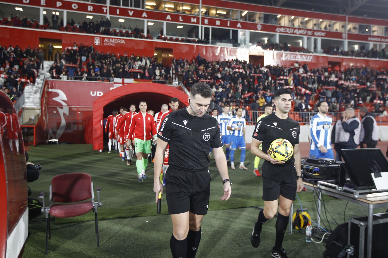 Las fotos del partido U.D. Almería - Deportivo de La Coruña