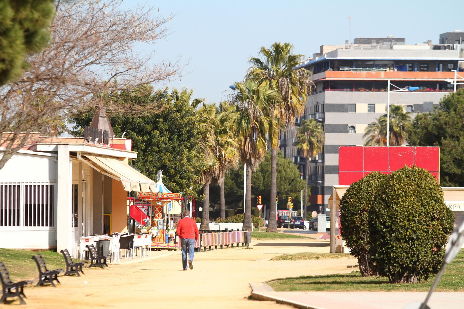 El mantenimiento verde de la ciudad tiene una actividad constante.
