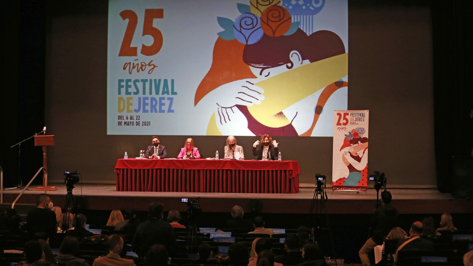 Imágenes de la presentación del XXV Festival de Jerez