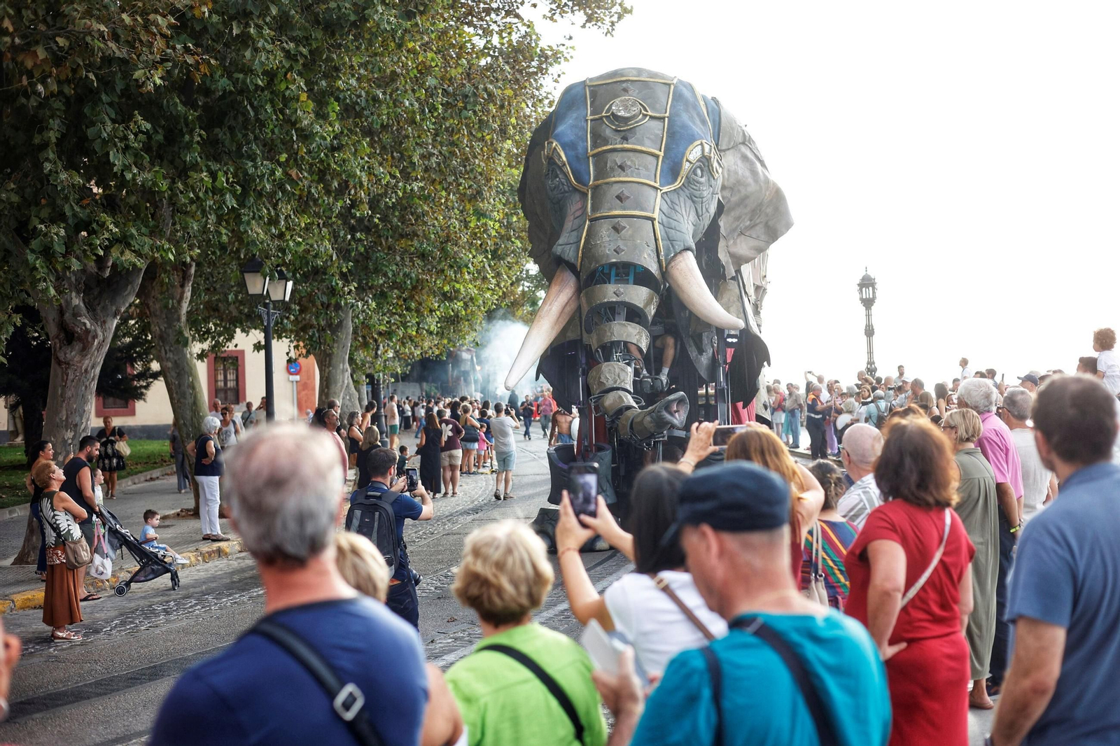 Las imágenes de Gades Romana 2025: la comitiva y el espectáculo inaugural en Cádiz