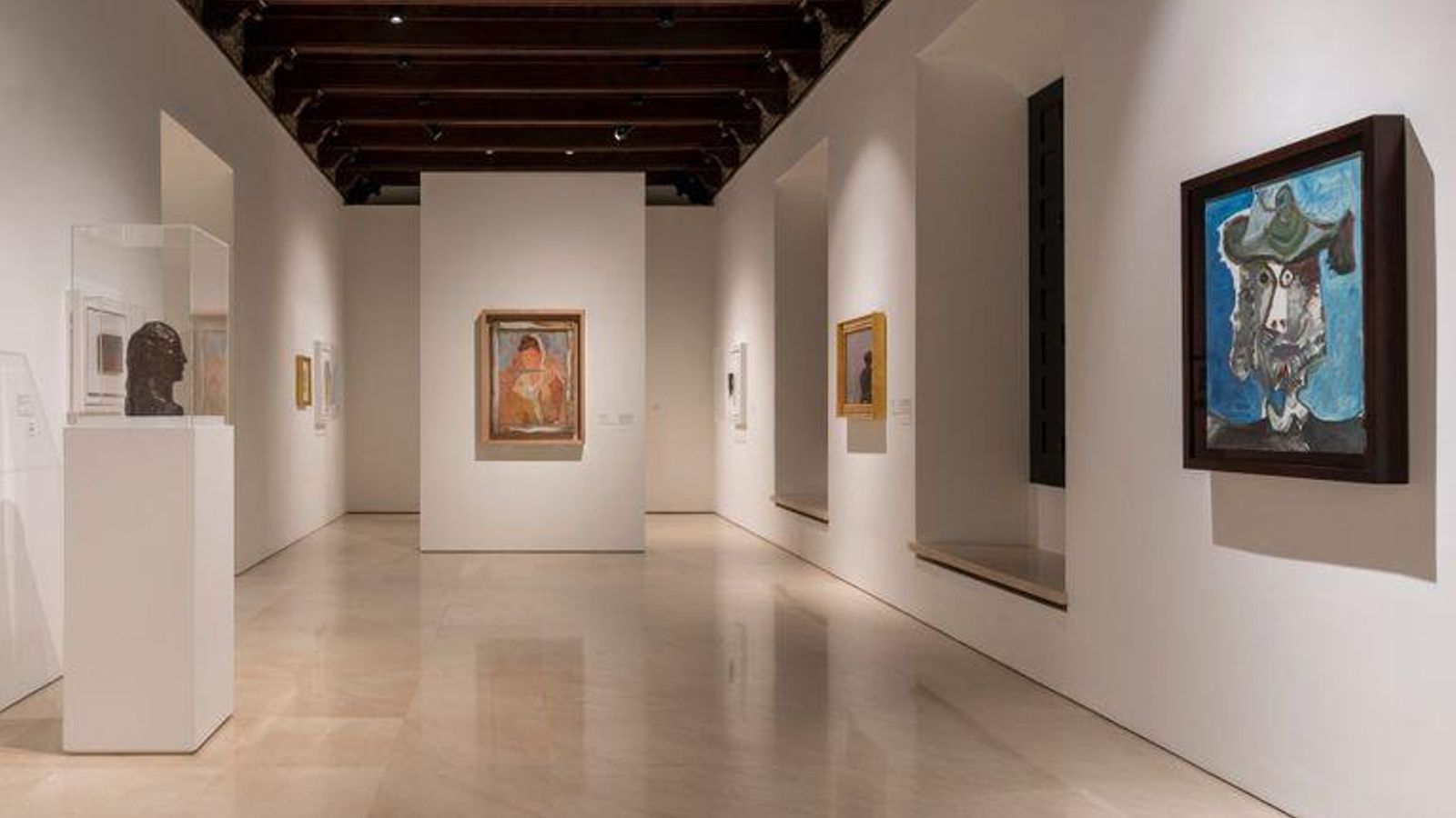 Uno de los espacios del Museo Picasso Málaga. Uno de los espacios del Museo Picasso Málaga.