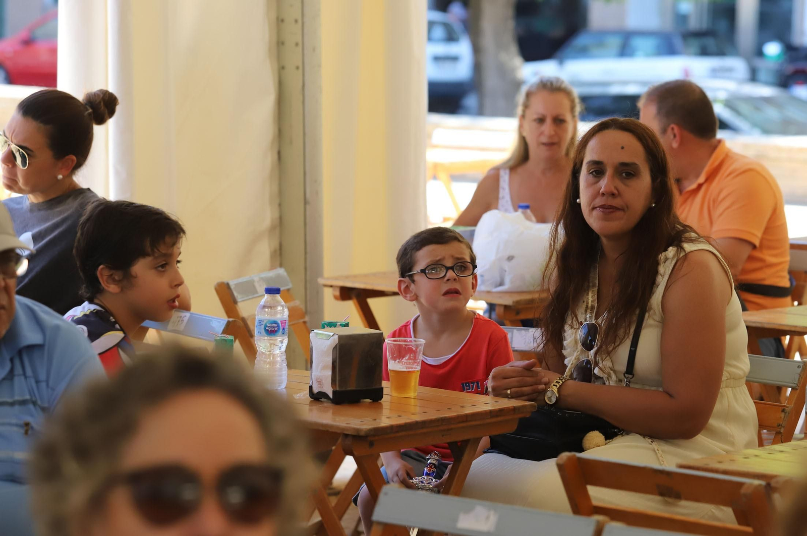 Imágenes del ambiente en las Colombinas de día de Isla Chica