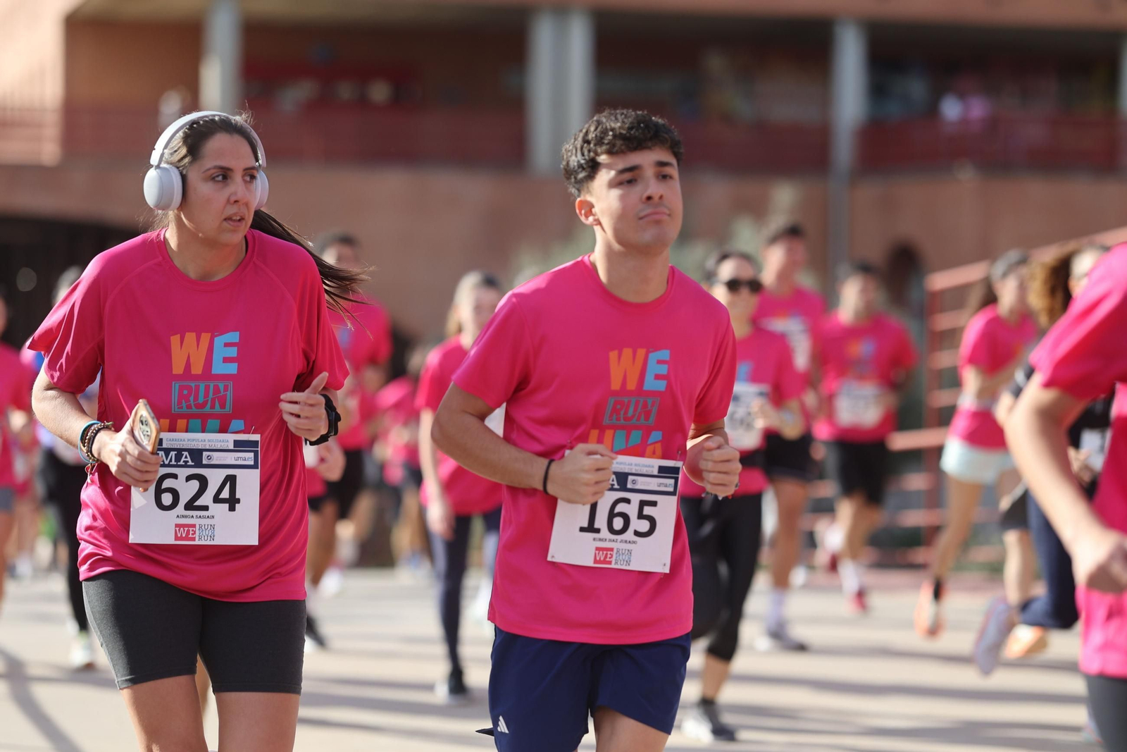 La carrera solidaria We Run de la UMA, en fotos