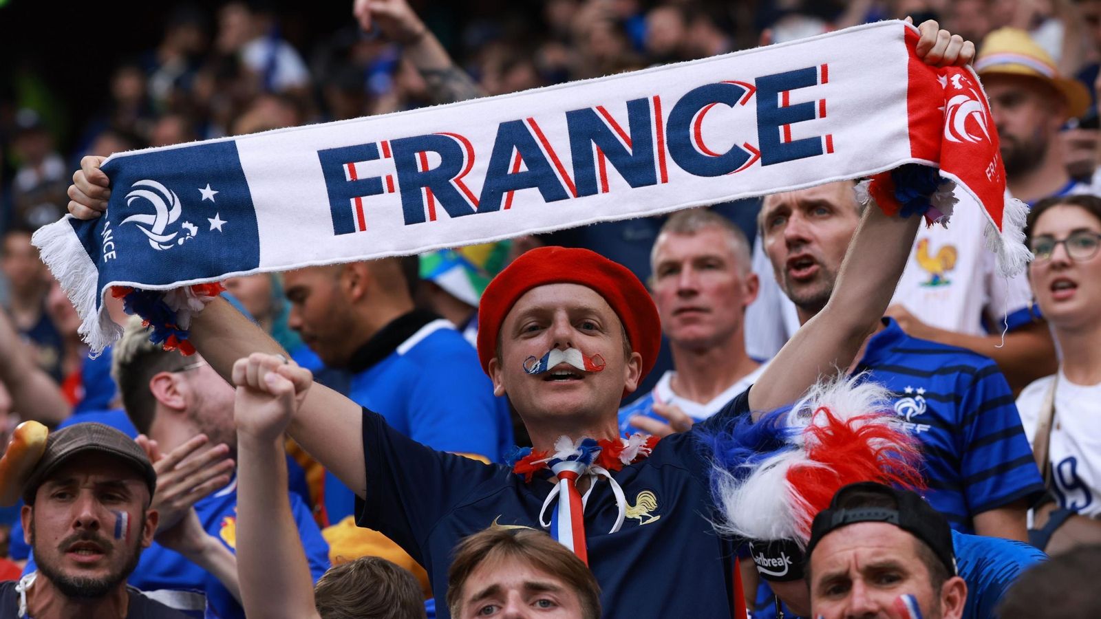 Las mejores imágenes del España - Francia
