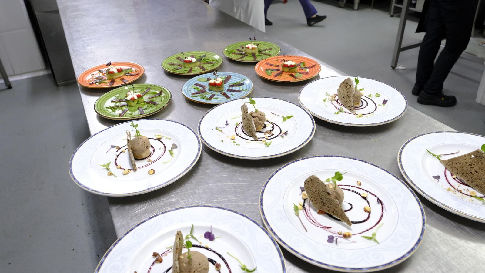 La presentación siempre resulta impecable, entra por los ojos.