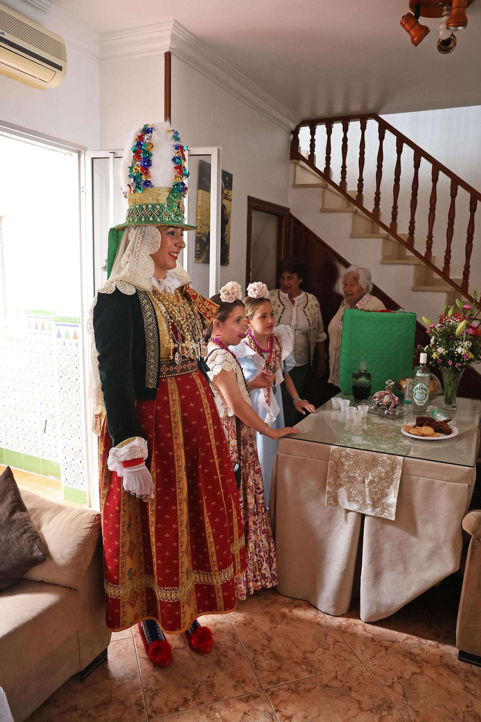 Las imágenes de la romería de San Benito Abad en el Cerro del Andévalo de Huelva