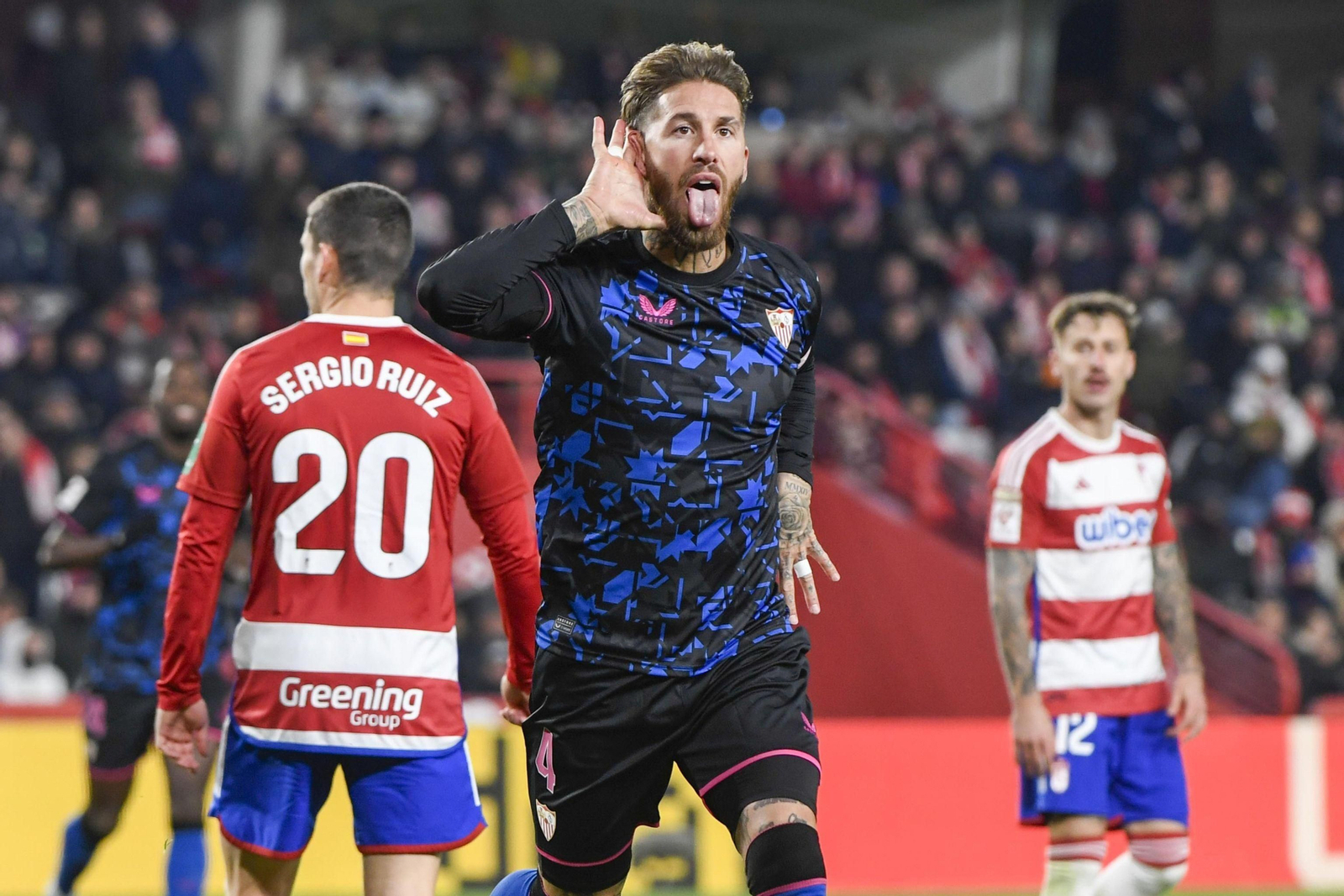 Las imágenes del Granada CF - Sevilla FC