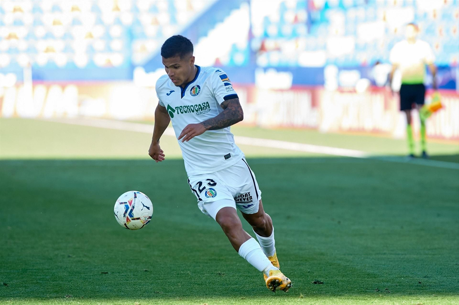 Las fotos de la carrera de Cucho Hernández