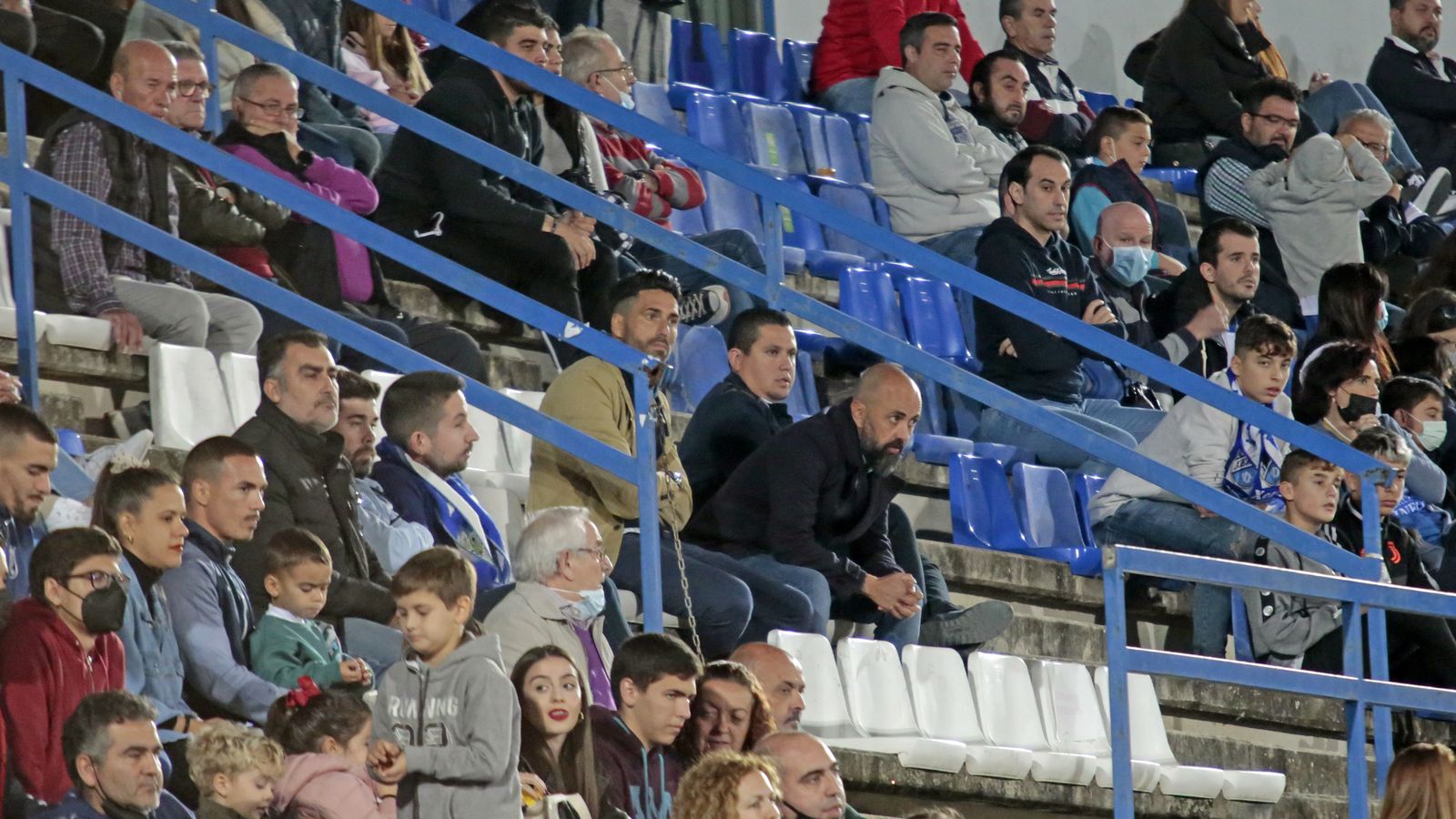 Imágenes del Xerez CD y el CD Rota en el Pedro S. Garrido